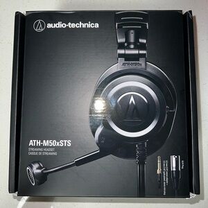 NWT Audio-Technica ATH-M50xSTS STREAMING HEADSET